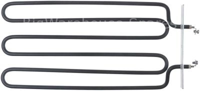 Heating element 3300W 230V L 380mm W 185mm H 29mm connection M5