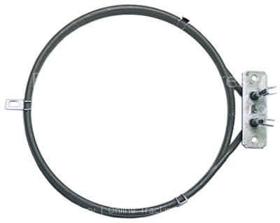 Heating element 2500W 230V heating circuits 1 ID ø 176mm ED ø 18