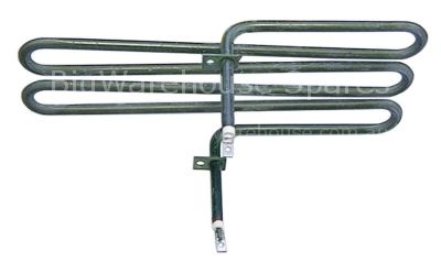 Heating element stock pot 1300W 230V L 280mm W 150mm H 40mm conn