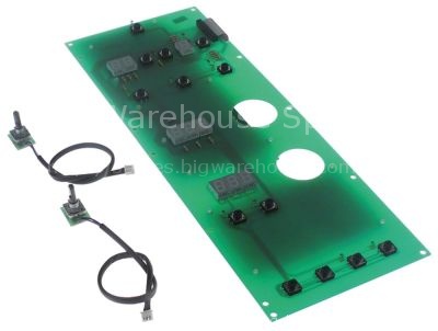 Control PCB L 410mm W 150mm for LAINOX buttons 13