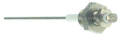 Level electrode 1/4" total length 129mm probe L 103mm insulated