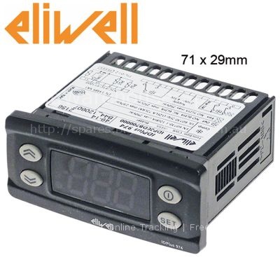 Electronic controller ELIWELL type IDPlus 974 model IDP2EDB70000