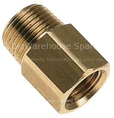 Screw connection thread 3/8" tube ø 10mm screw pipe fitting M14x