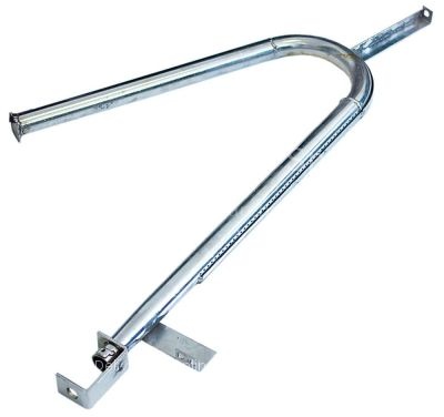 Bar burner 2 row L 760mm W 350mm ø 28mm bain marie