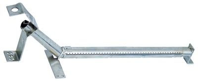 Bar burner angled L 505mm W 145mm bain marie