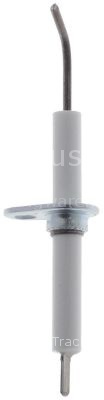 Ignition electrode flange length 23mm flange width 15mm D1 ø 7mm