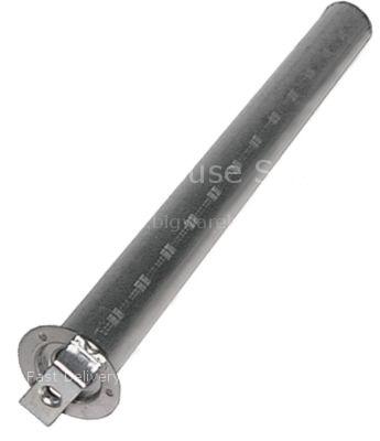 Bar burner ø 40mm L 480mm with retainer for nozzle rod tilting b