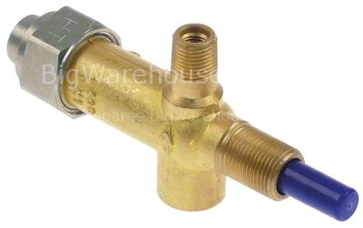 Safety valve front fixing M12x1 pressure range 50mbar gas inlet