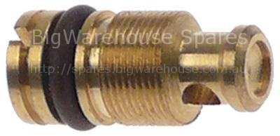Bypass nozzle type PEL23/24 bore ø 1,8mm thread M8x0.5
