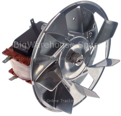 Hot air fan 230V 40W 50/60Hz L1 70mm L2 11mm L3 29mm L4 87mm fan