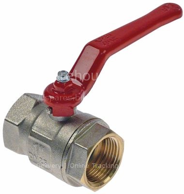Ball valve connection 1" IT - 1" IT DN25 total length 69mm with
