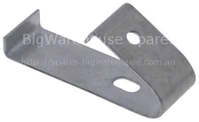 Bracket for heating element L 68mm W 20mm H 28mm