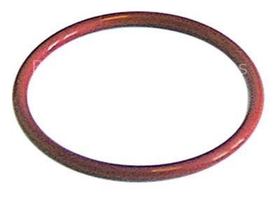 O-ring silicone thickness 3,53mm ID ø 49,21mm Qty 1 pcs