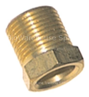 Union screw for igniter thread M10x1 ID ø 7mm L 15mm