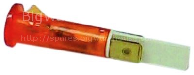 Indicator light orange