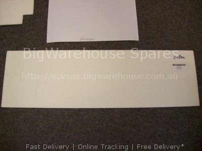 Insulation lower for combi-steamer for gas burner