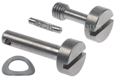 Mounting set for air baffle 4-piece