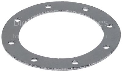 Gasket suitable for LAINOX Qty 1m ED ø 126mm ID ø 90mm graphite