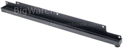 Drip tray L 576mm W 32mm H 51mm