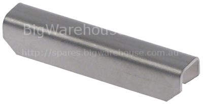 Protective plate upper for glass plate combi-steamer H 8mm W 8mm