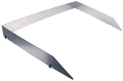 Spraying protection L 520mm W 790mm H 75mm