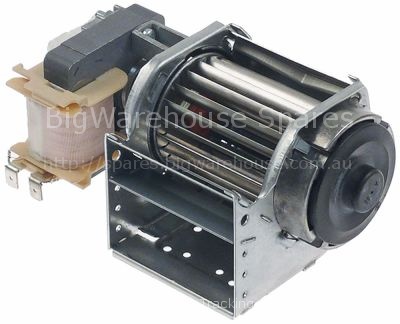 Cross flow fan ebm-papst QLK45/0006-2513 roller ø 45mm roller le