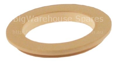 Gasket for fan motor ID ø 24mm ED ø 36mm thickness 4,5mm