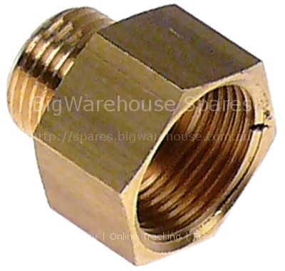 Reducer thread  brass