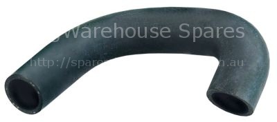 Formed hose warewashing U-shape equiv. no. 560014 mounting pos.