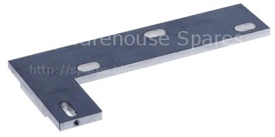 Hinge bearing without bolt mounting pos. lower