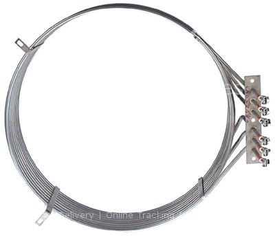 Heating element 9000W 230V heating circuits 3 ID ø 470mm ED ø 48