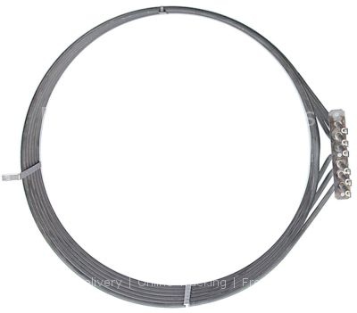 Heating element 7500W 230V heating circuits 3 ID ø 475mm ED ø 49