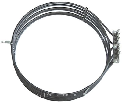 Heating element 15000W 230V heating circuits 3 ID ø 388mm ED ø 4