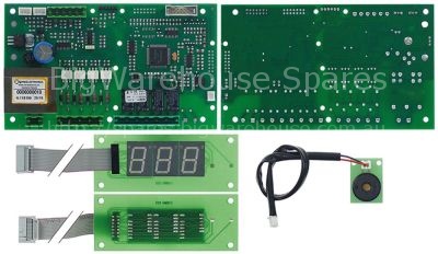 PCB combi-steamer CV10E complete without potentiometer