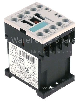 Power contactor resistive load 22A 230VAC (AC3/400V) 9A/4kW main