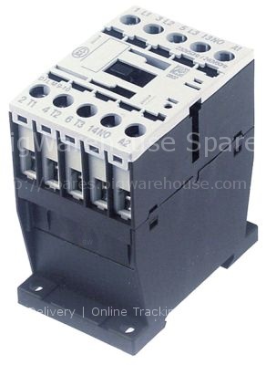 Power contactor resistive load 20A 230VAC (AC3/400V) 9A/4kW main