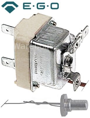 Thermostat t.max. 60°C temperature range fixed 60°C 1-pole 1CO 1