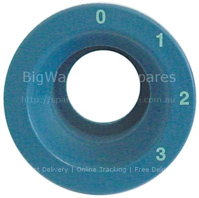 Element holder blue-grey format round 0-3