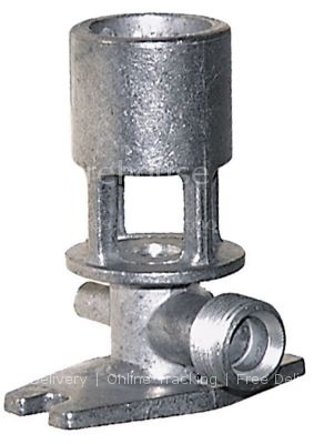 Burner holder with nozzle holder