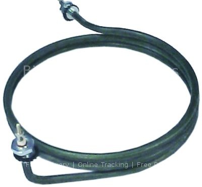 Heating element 1100W P max. 1300W 230V heating element ø 205mm