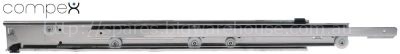 Drawer slide L 600mm pull-out length 660mm total length 1260mm Q