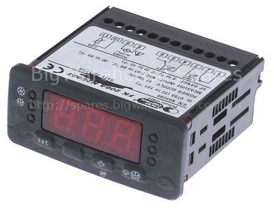 Electronic controller EVERY CONTROL type FK206A mounting measure