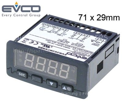 Electronic controller EVERY CONTROL type EVK203N7VXBS mounting m