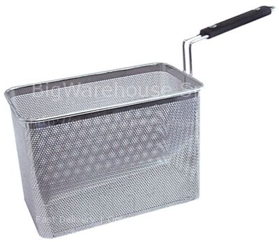 Pasta basket L1 290mm W1 160mm H1 200mm stainless steel