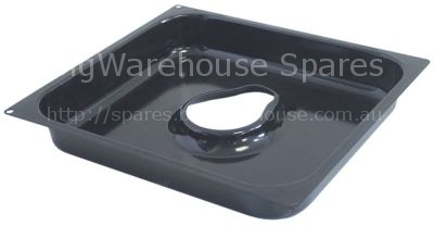 Spillage tray L 355mm W 326mm