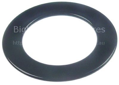 Burner cap 4,5kW ø 128mm mounting pos. outer bright finish