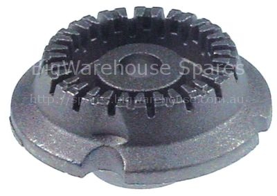 Burner head 4,5kW mounting pos. inner for burner cap ø 55mm