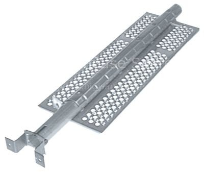 Bar burner W 125mm H 38mm L 500mm gril