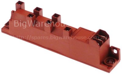 Ignition unit outputs 6 230VAC dimensions 135x23x34mm mounting d