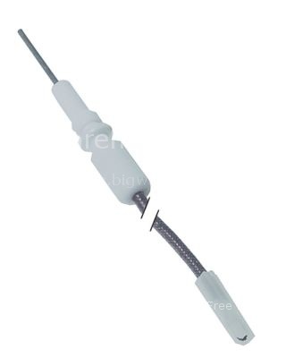 Ignition electrode D1 ø 6mm cable length 700mm connection F 2.8x